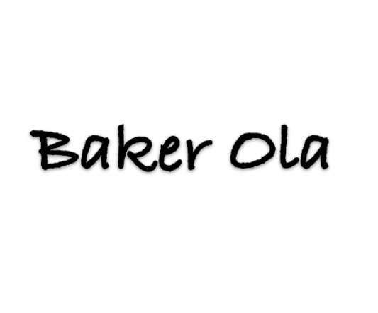 Baker ola illustrasjon - tekst